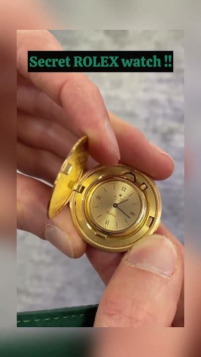 secret rolex coin watch